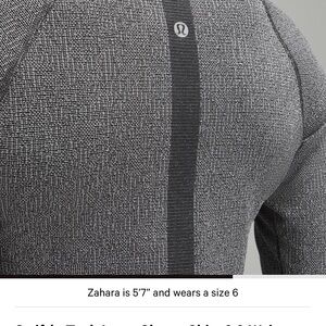 Lululemon Swiftly tech long sleeve shirt 2.0 waist length sparkle